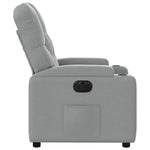 Fauteuil Stof Lichtgrijs