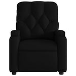 Fauteuil Verstelbaar Elektrisch Stof Zwart