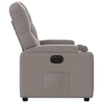 Fauteuil Verstelbaar Elektrisch Stof Taupe