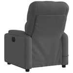Massagestoel Stof Donkergrijs