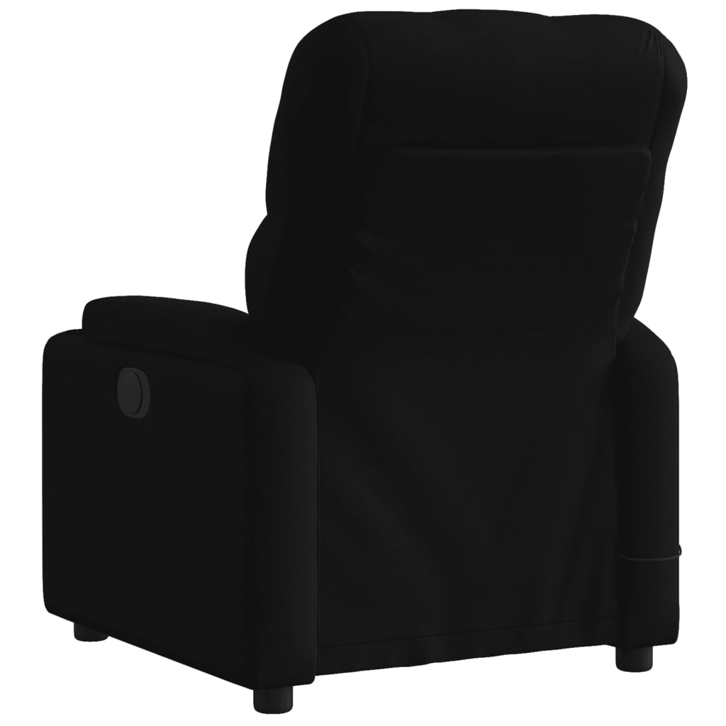 Massagestoel Stof Zwart