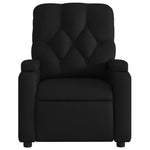 Fauteuil Kunstleer Zwart