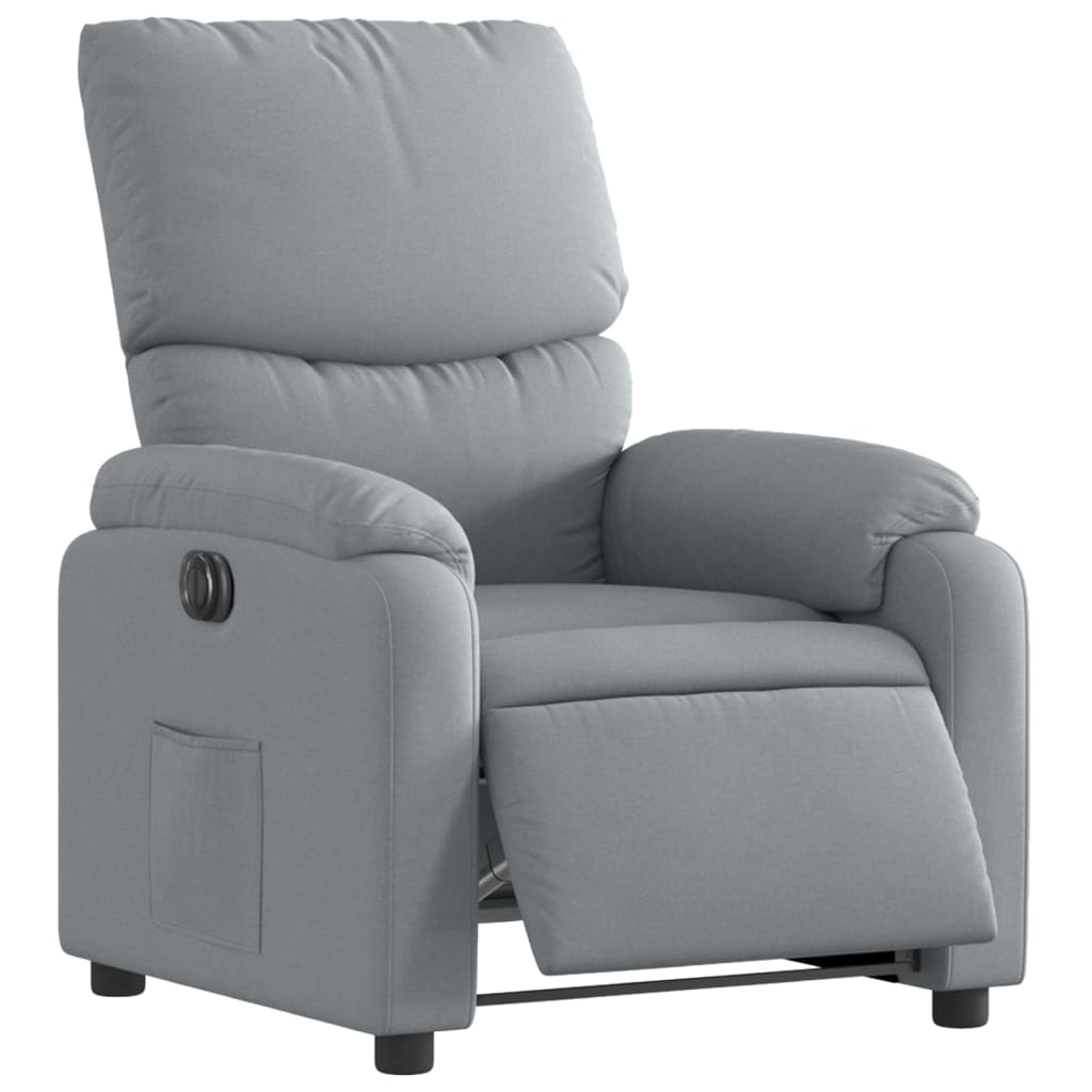 Fauteuil Stof Lichtgrijs