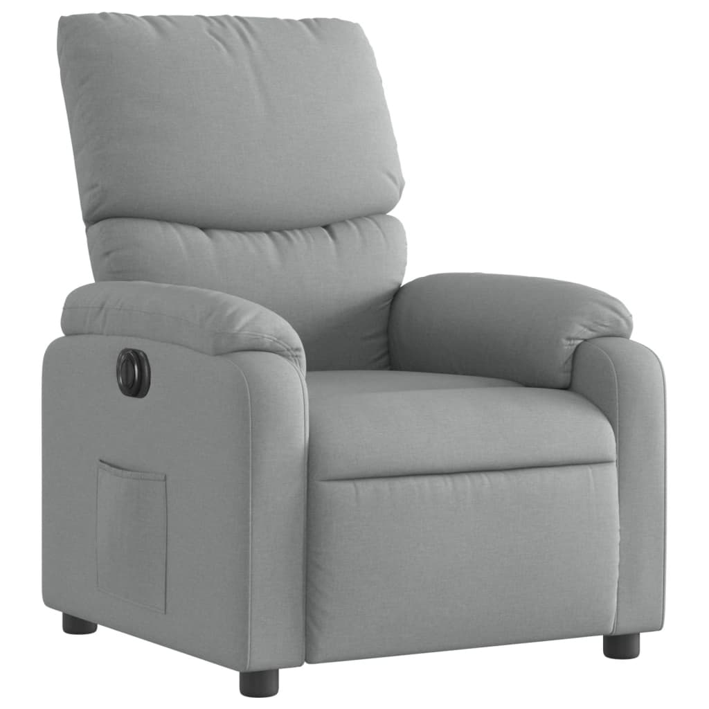 Fauteuil Stof Lichtgrijs