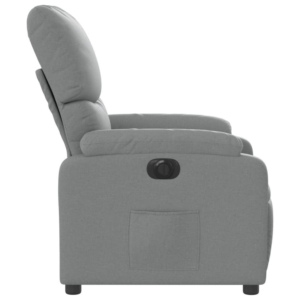 Fauteuil Stof Lichtgrijs