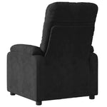 Massagestoel Microvezelstof Zwart