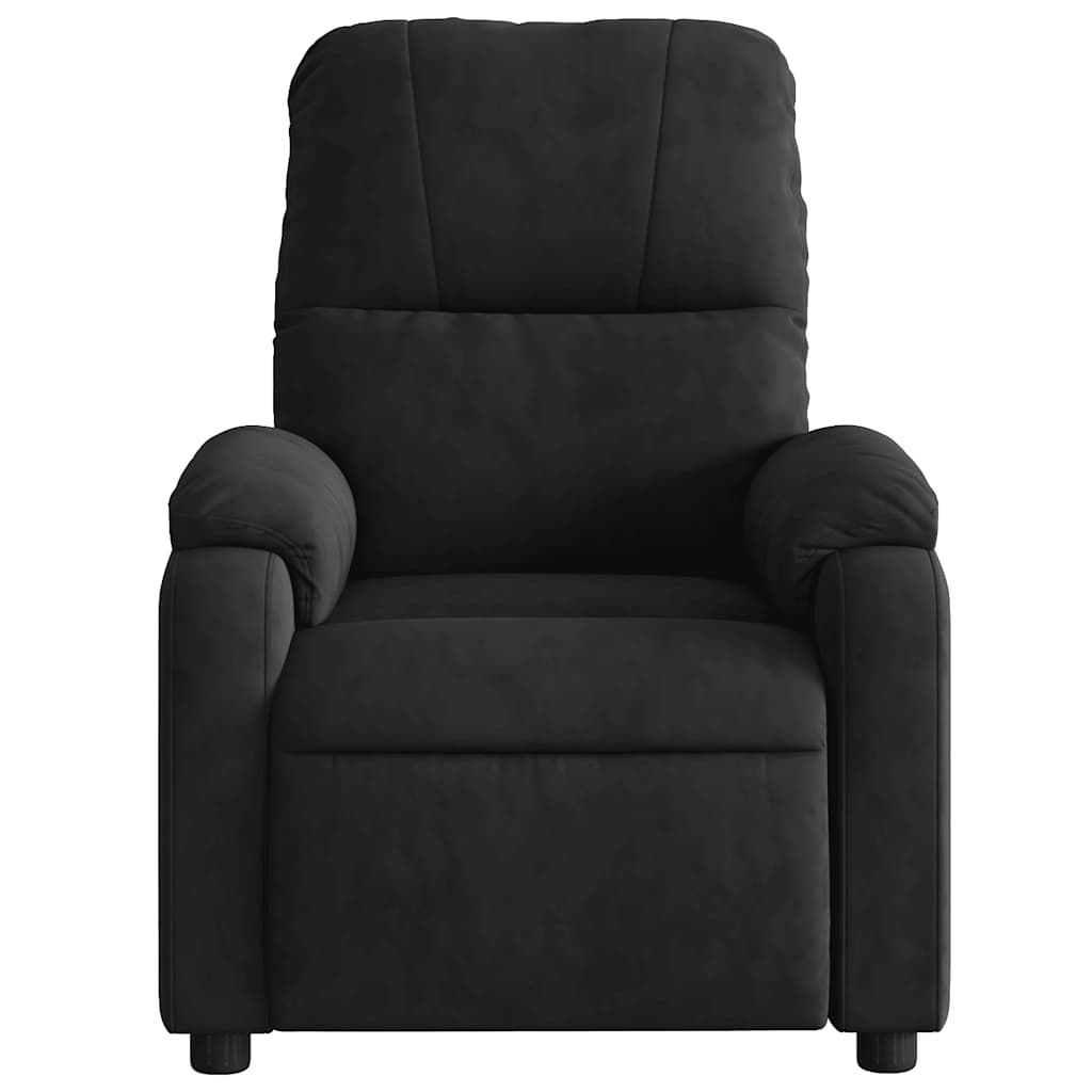 Massagestoel Microvezelstof Zwart