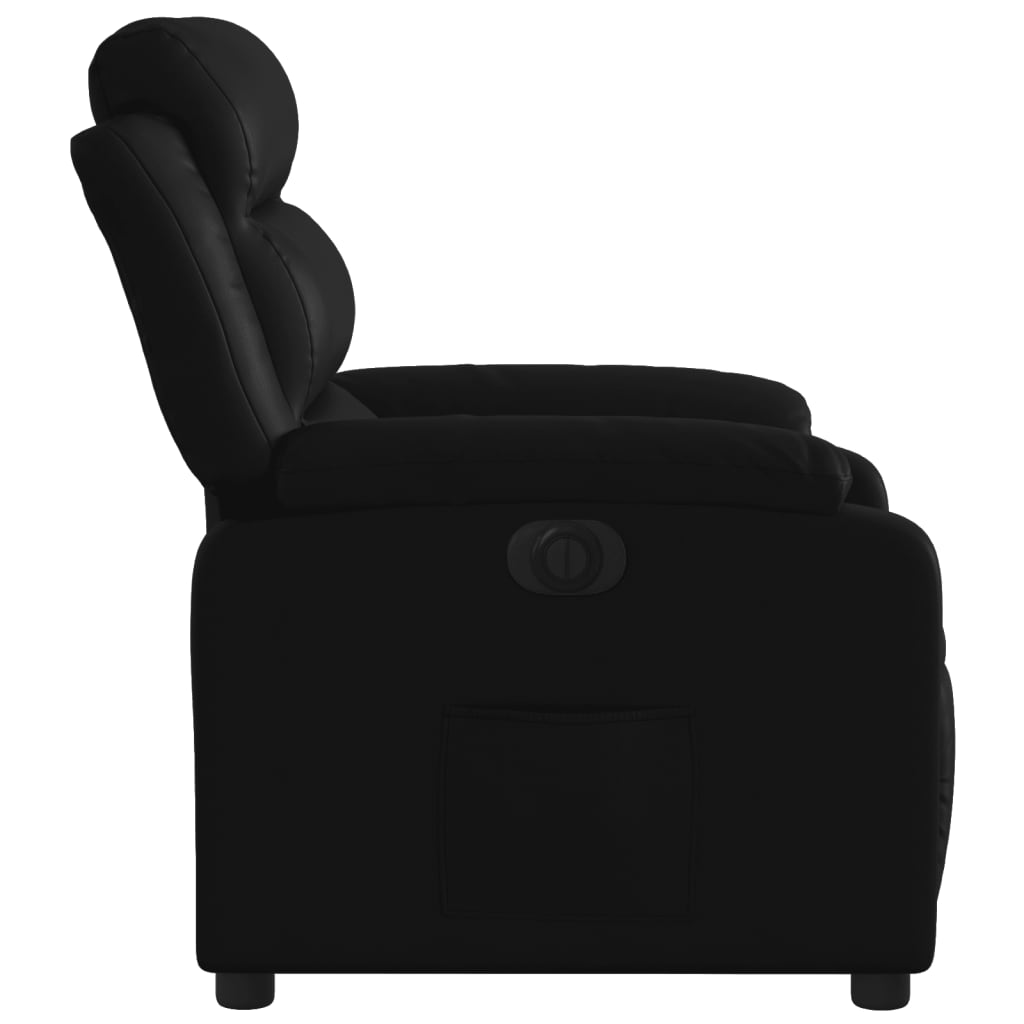 Fauteuil Kunstleer Zwart