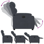 Fauteuil Stof Donkergrijs