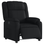 Fauteuil Kunstleer Zwart