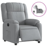 Fauteuil Stof Lichtgrijs