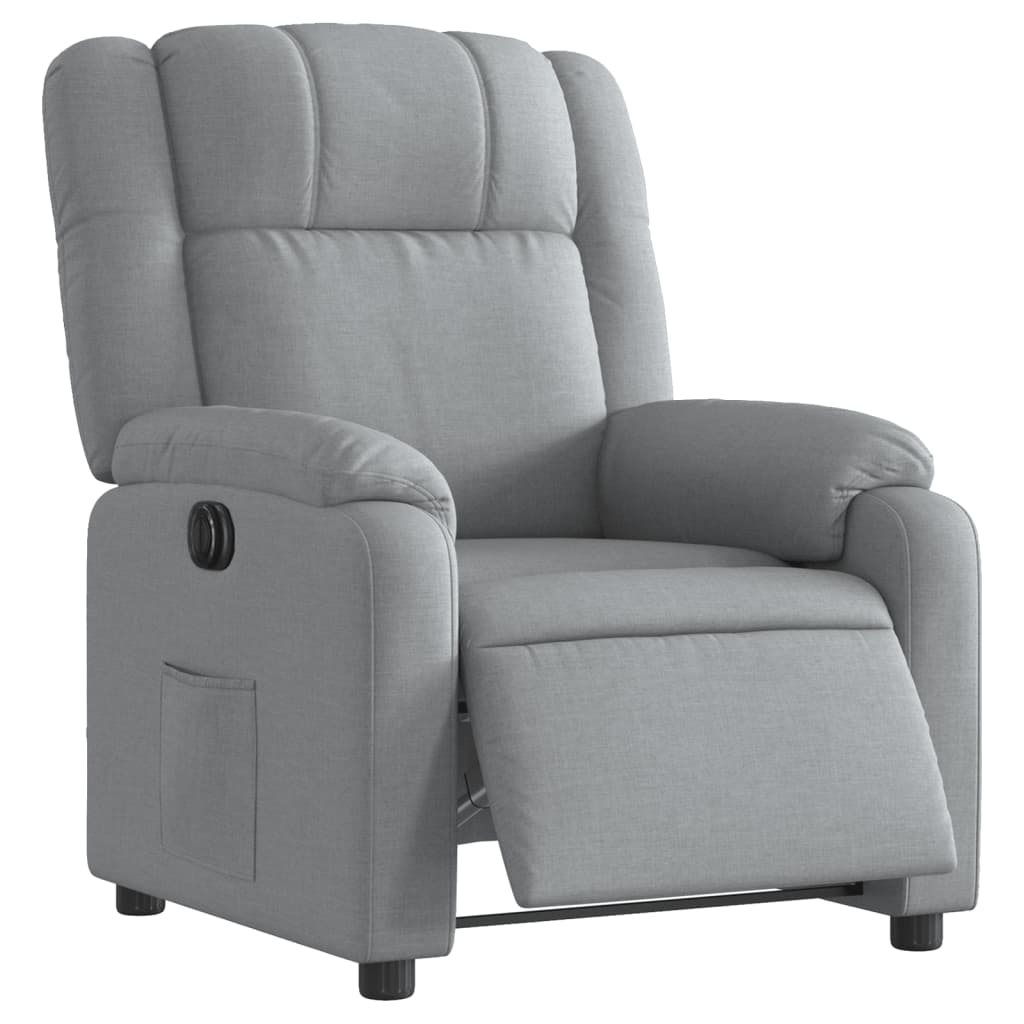 Fauteuil Stof Lichtgrijs