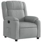 Fauteuil Stof Lichtgrijs