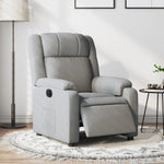 Fauteuil Stof Lichtgrijs