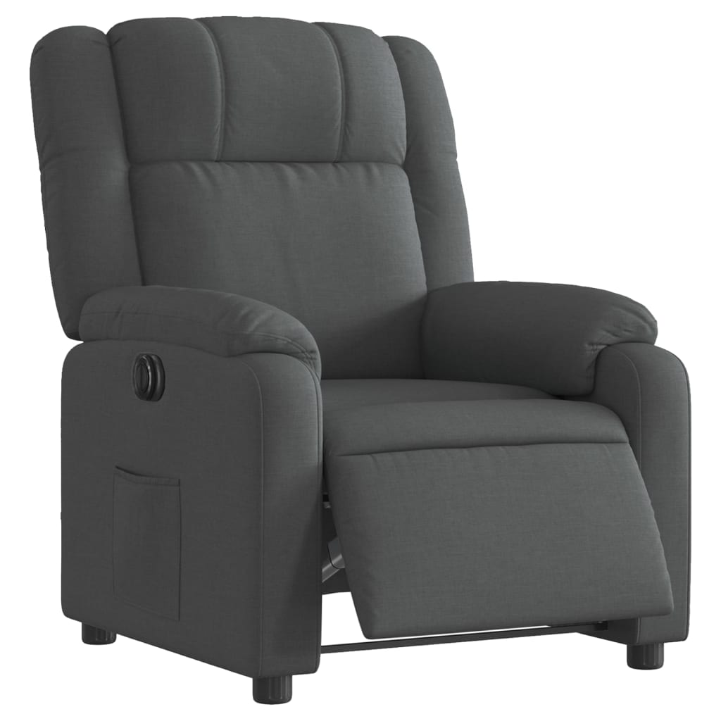 Fauteuil Stof Donkergrijs