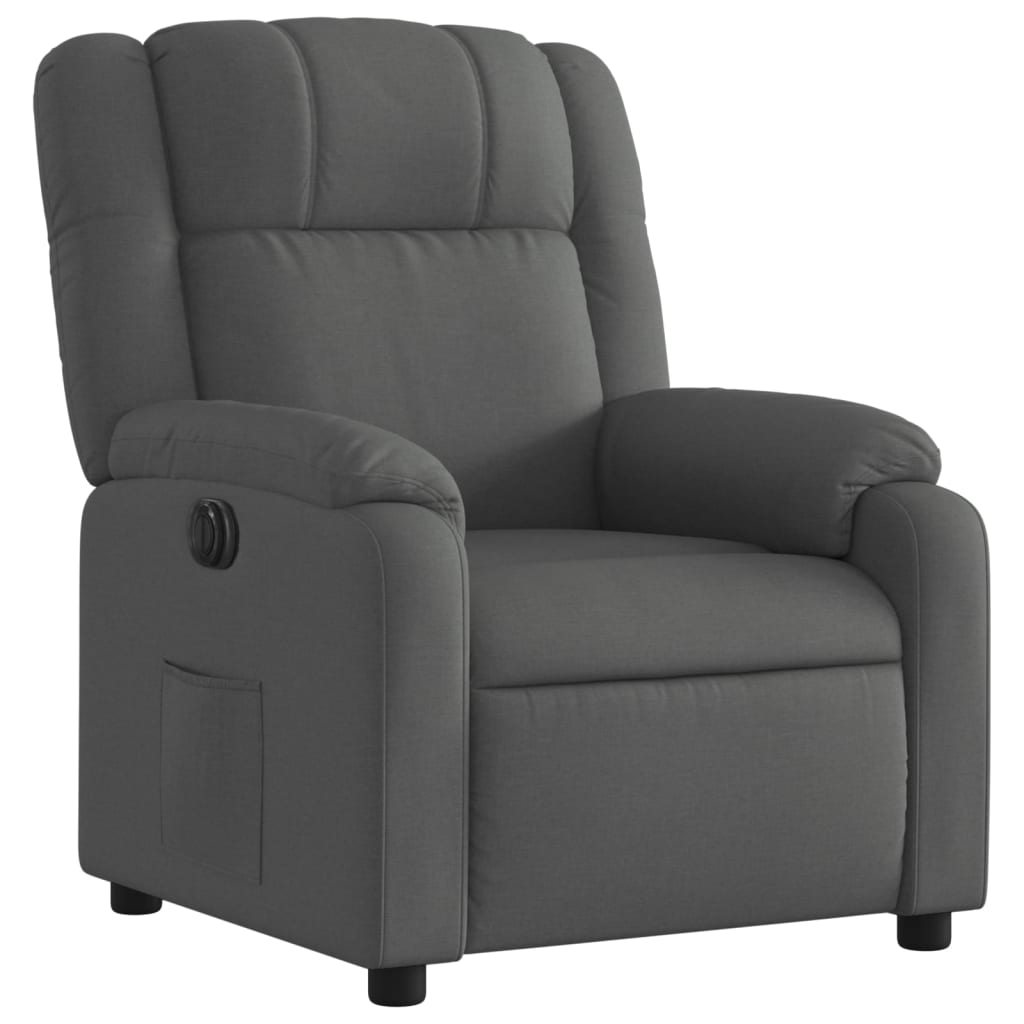 Fauteuil Stof Donkergrijs