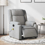 Fauteuil Stof Lichtgrijs
