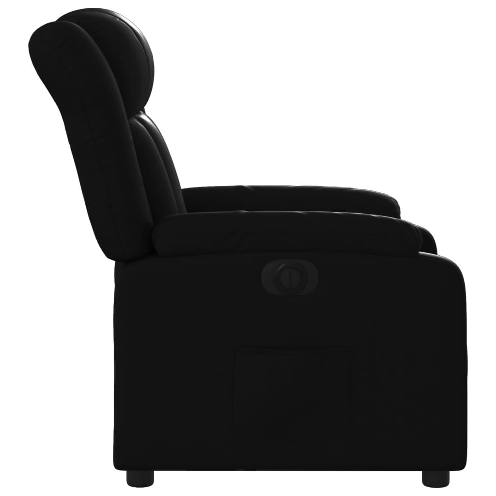 Fauteuil Kunstleer Zwart