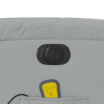 Massagestoel Stof Lichtgrijs