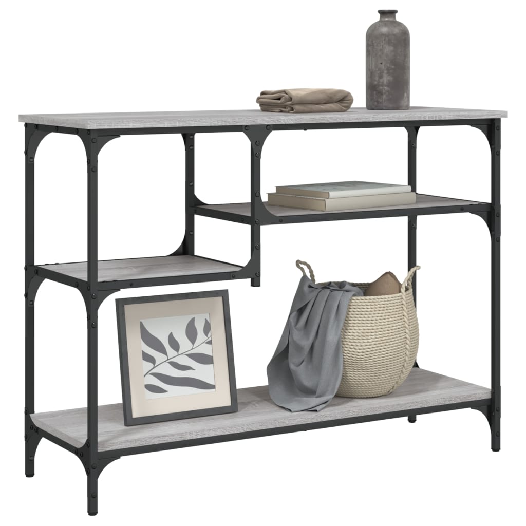 Wandtafel Met Schappen 100X35X75 Cm