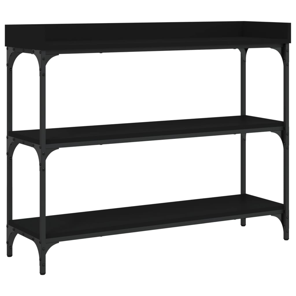 Wandtafel Met Schappen 100X30X80 Cm