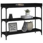 Wandtafel Met Schappen 100X30X80 Cm
