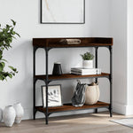 Wandtafel Met Schappen 100X30X80 Cm
