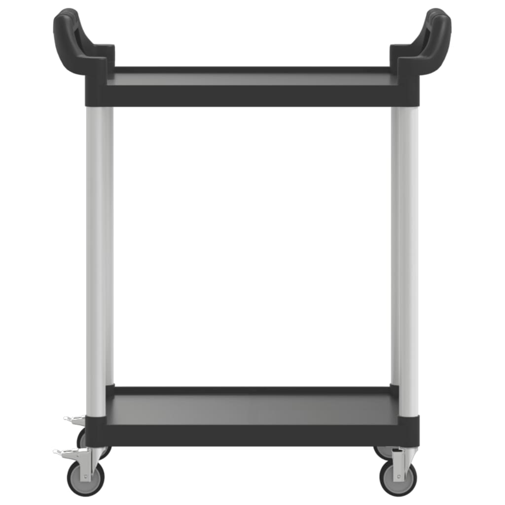 Trolley 2-Laags Aluminium