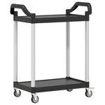 Trolley 2-Laags Aluminium