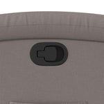 Fauteuil Verstelbaar Stof Taupe