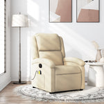 Fauteuil Verstelbaar Stof Kleurig Crème