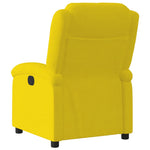 Fauteuil Verstelbaar Fluweel Geel