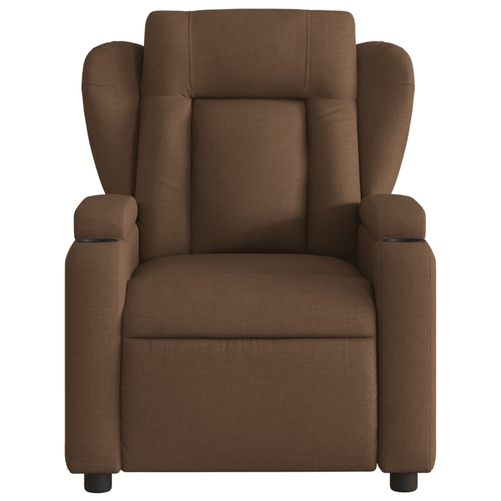 Fauteuil Verstelbaar Stof Bruin