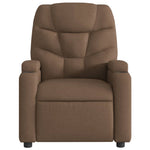 Fauteuil Verstelbaar Stof Bruin