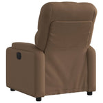 Fauteuil Verstelbaar Stof Bruin
