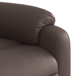 Fauteuil Verstelbaar Kunstleer Bruin