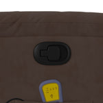 Massagestoel Microvezelstof Bruin