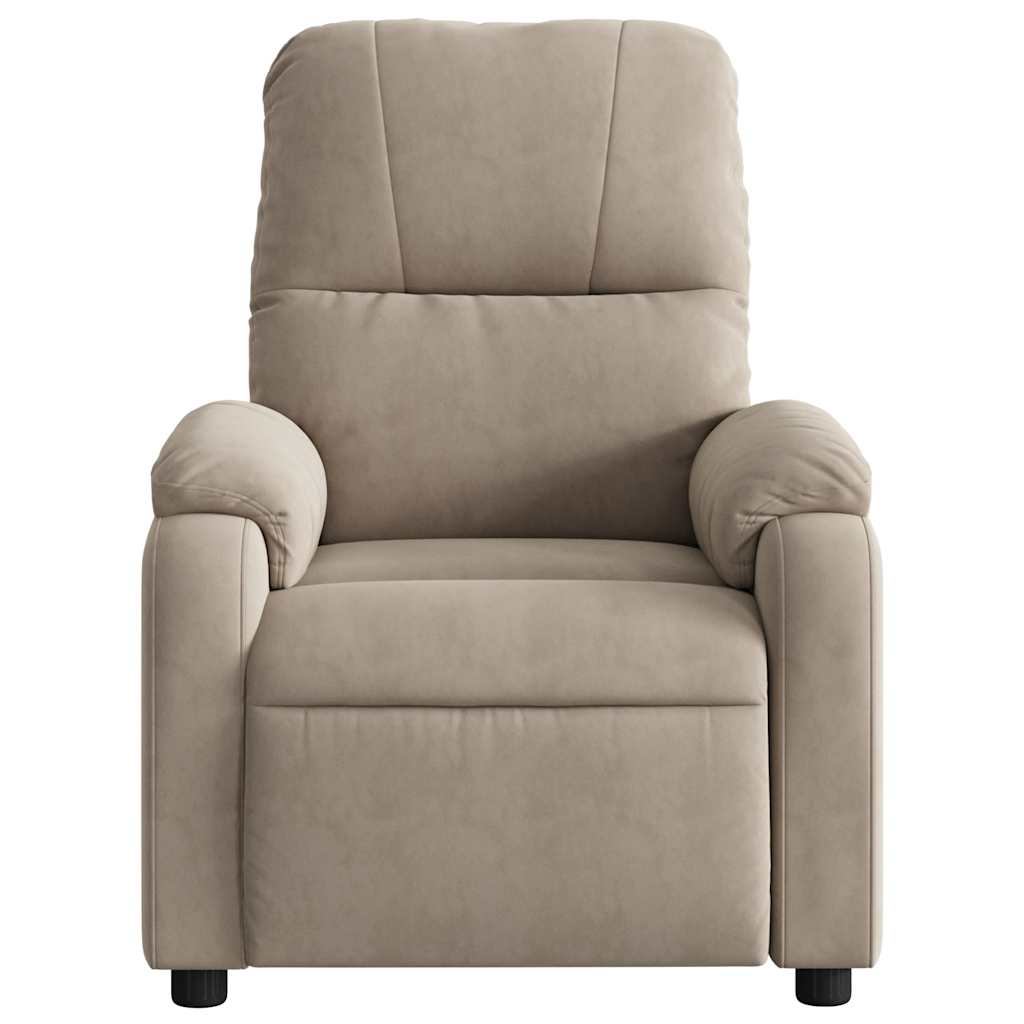 Massagestoel Microvezelstof Taupe