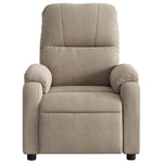 Massagestoel Microvezelstof Taupe