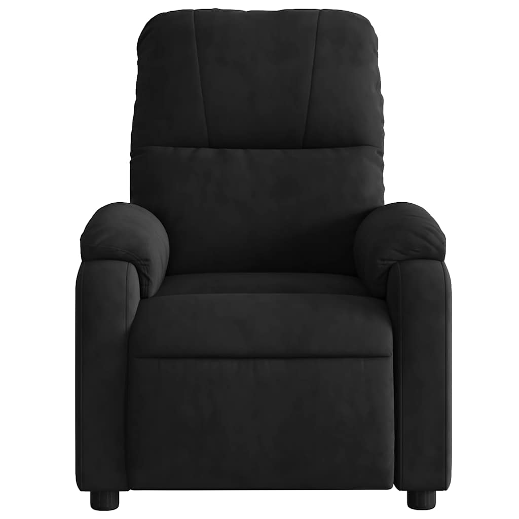 Massagestoel Microvezelstof Zwart