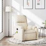 Massagestoel Microvezelstof Beige