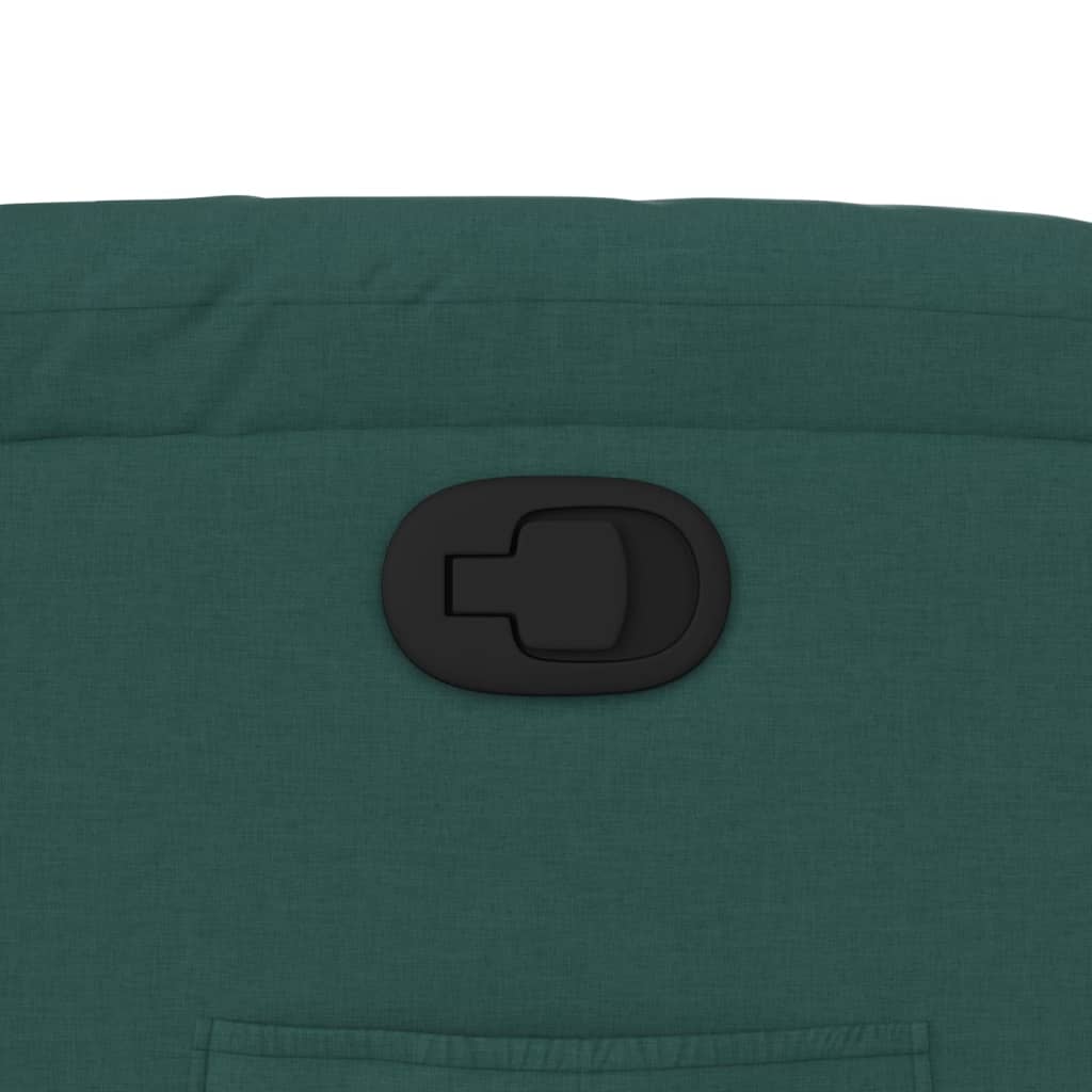 Fauteuil Verstelbaar Stof Donkergroen