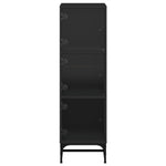 Hoge Kast Met Glazen Deuren 35X37X120 Cm