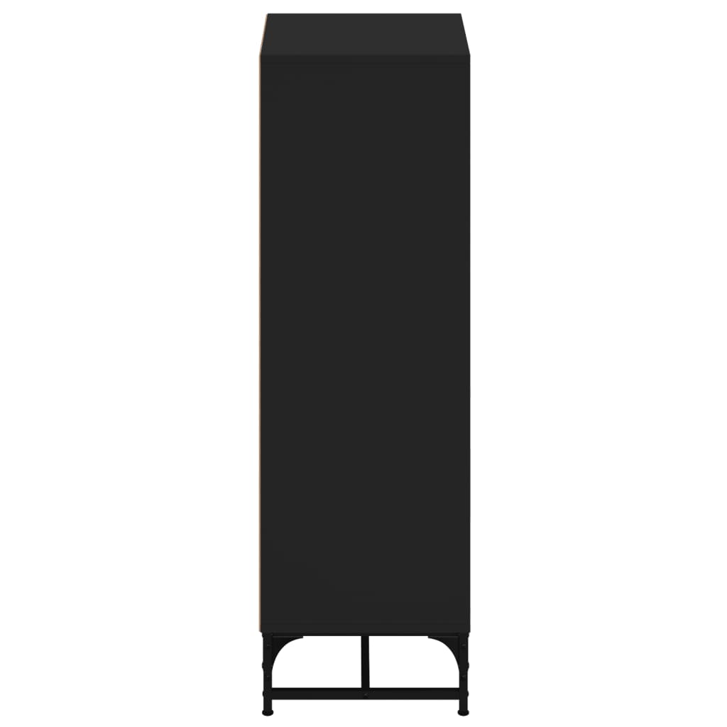 Hoge Kast Met Glazen Deuren 35X37X120 Cm