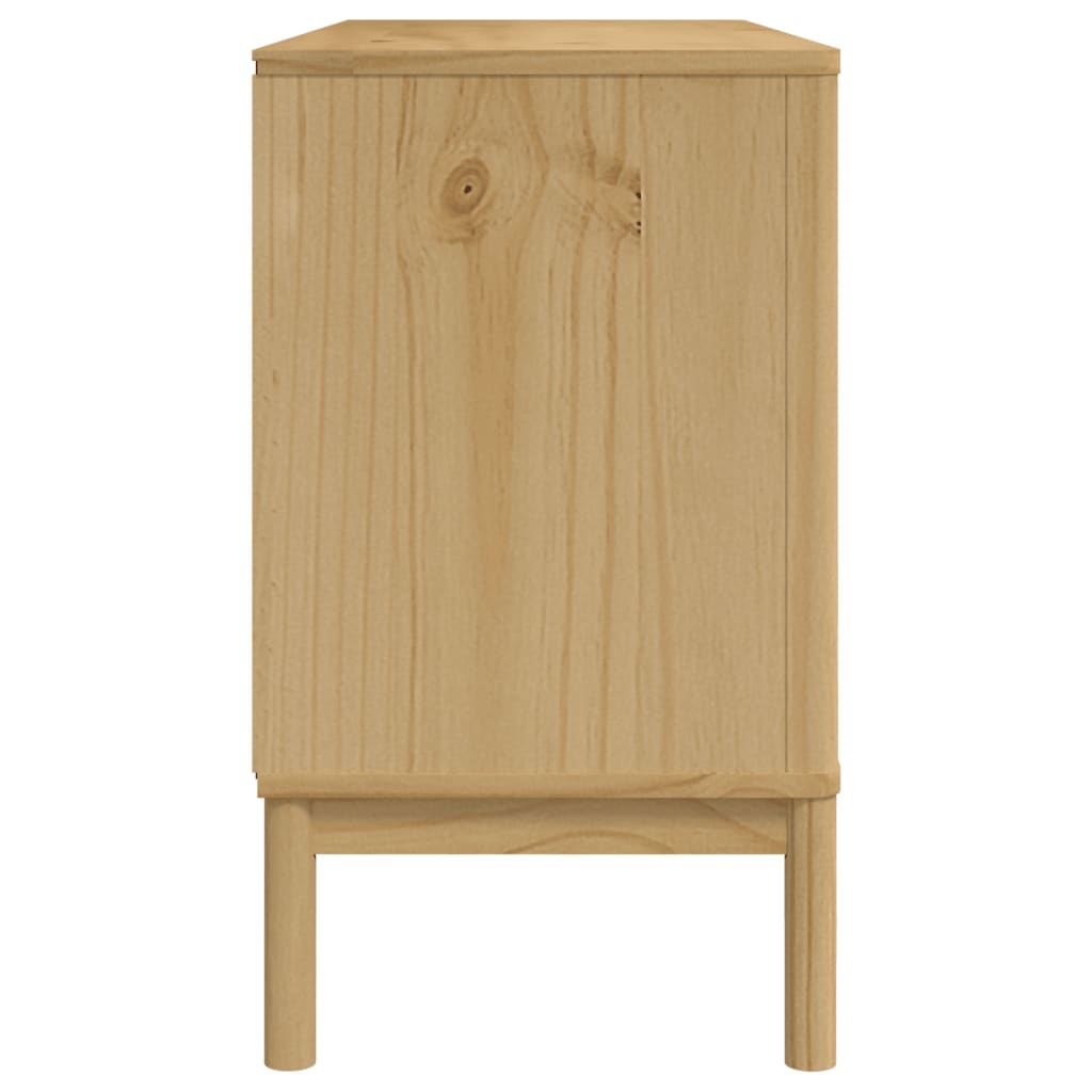 Dressoir Floro 114X43X74 Cm Massief Grenenhout