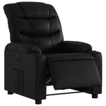 Fauteuil Kunstleer Zwart
