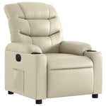 Fauteuil Kunstleer Kleurig Crème