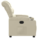Fauteuil Kunstleer Kleurig Crème