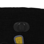 Massagestoel Stof Zwart