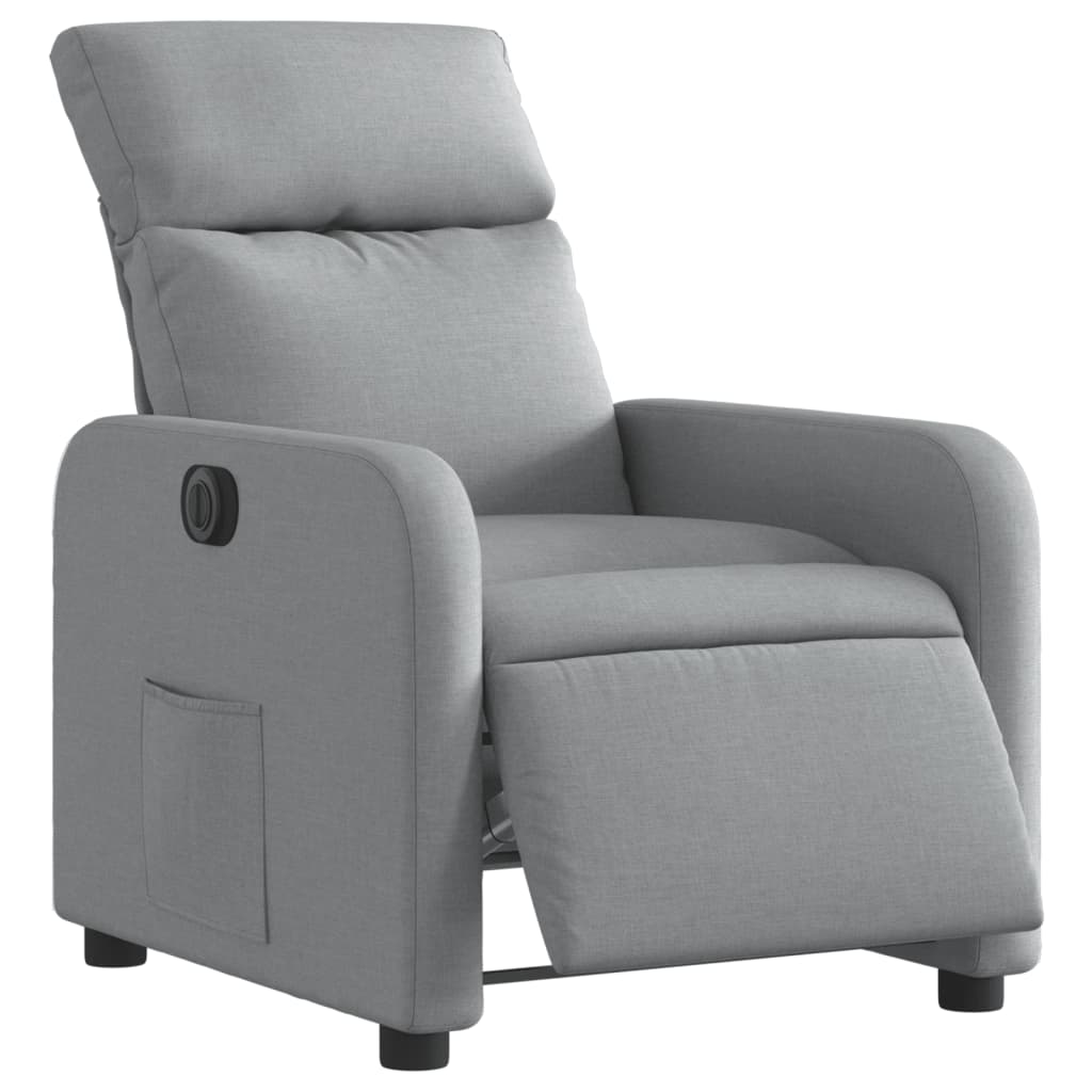 Fauteuil Stof Lichtgrijs